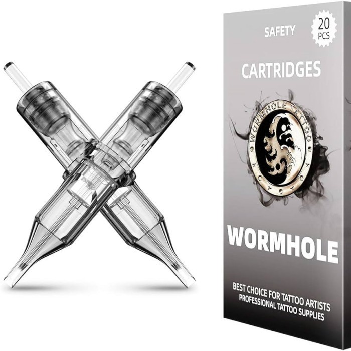 Wormhole Tattoo Jarum Tato Cartridge Needle Tattoo 1207RL