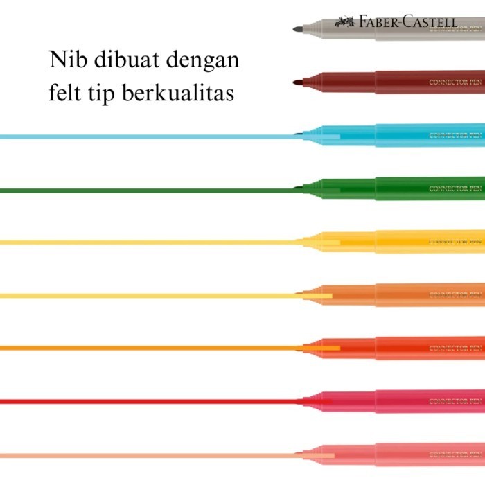 

Connector Pen 20 Warna Faber Castell