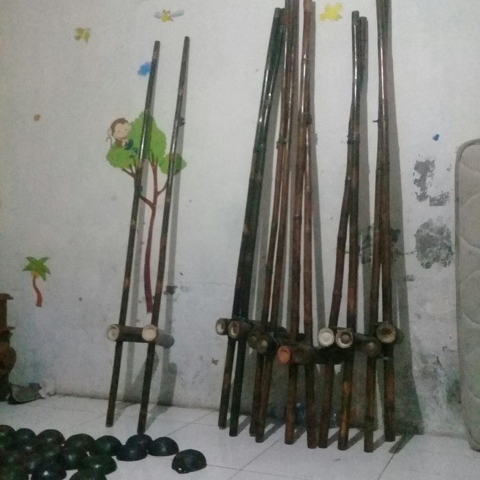 egrang bambu untuk anak paud - sd kelas 3