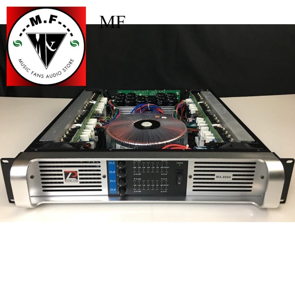 POWER AMPLIFIER PASLINE MA 8004 / MA-8004 / MA8004 PASLINE