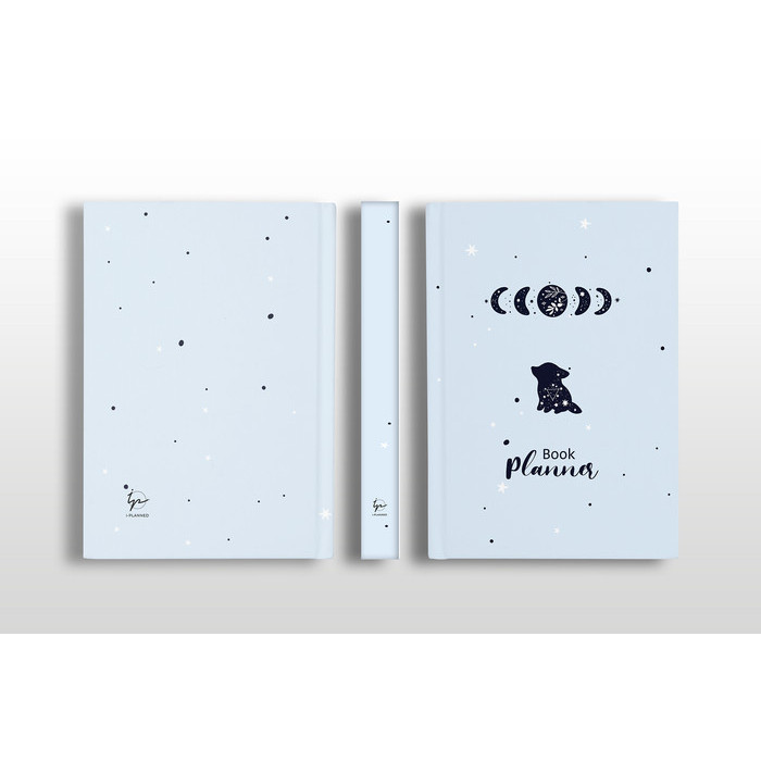 ANDMA Planner Book 2022 2023 / Planner Undate / Agenda / Notebook / Journal - Blue - Binding