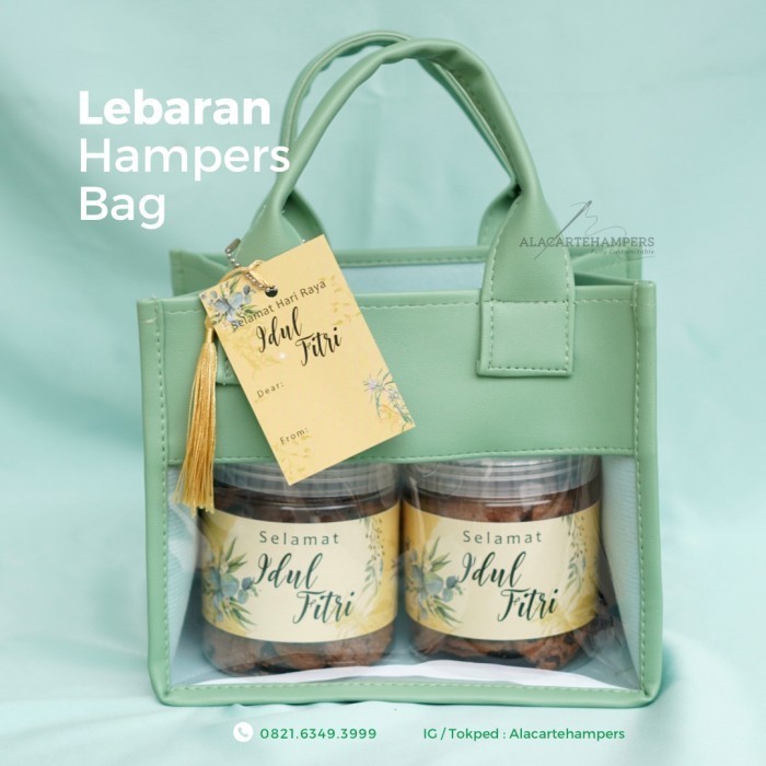 

SIAP RAMADAN PARSEL RAMADAN Tas Hampers Lebaran Mika PVC Souvenir bag - S
