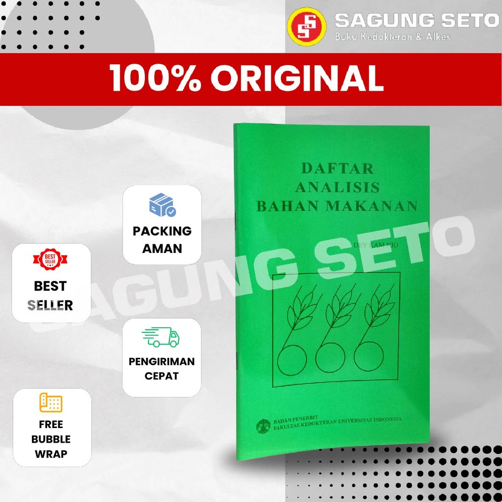 DAFTAR ANALISIS BAHAN MAKANAN - OEY KAM NIO