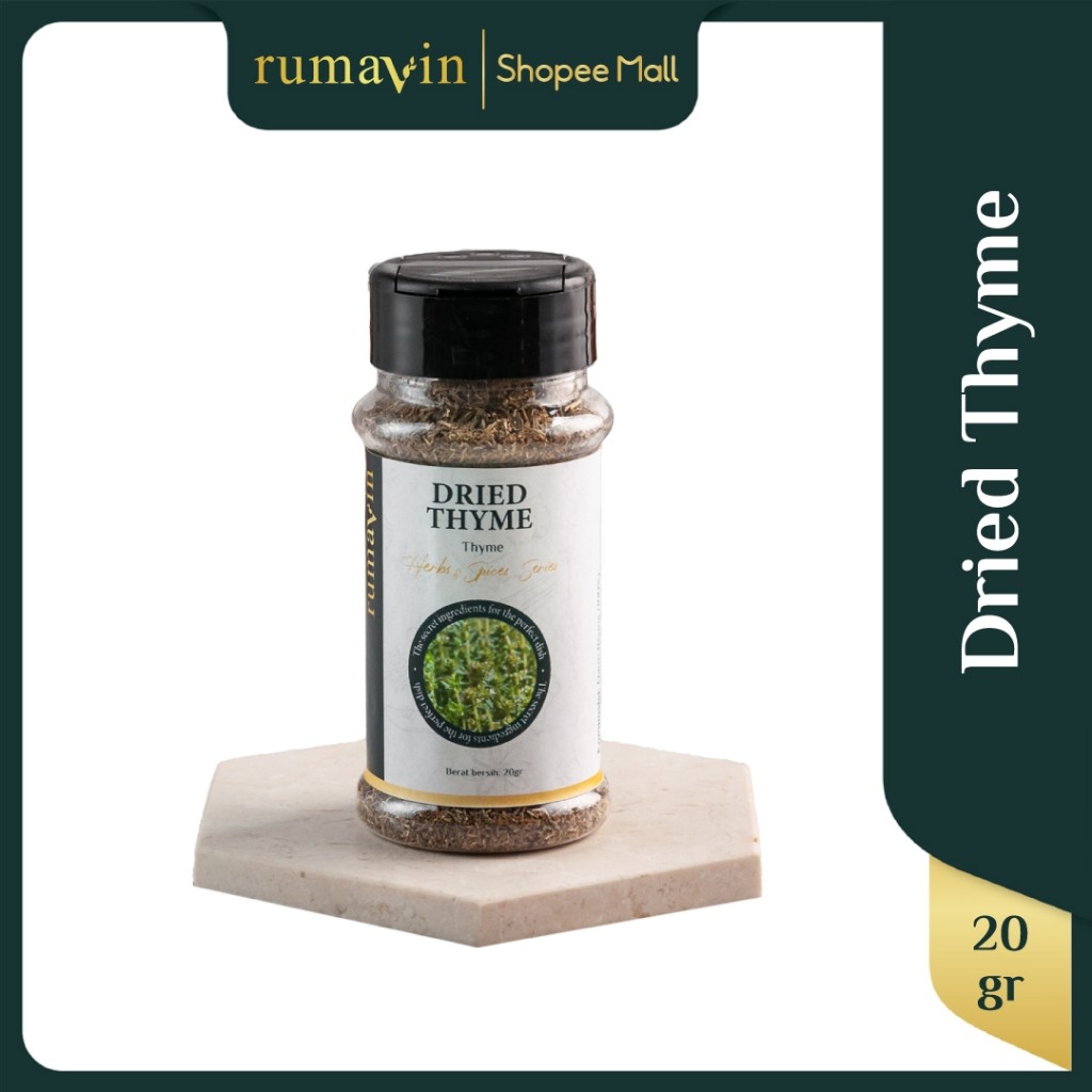 

Rumavin - Premium Rempah Dried Thyme Botol 20gr