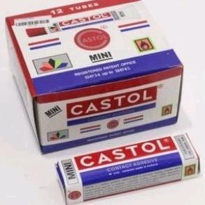

Trend (1Lusin) Lem Castol Mini Contact Adhesive Tube 14Cc Asli