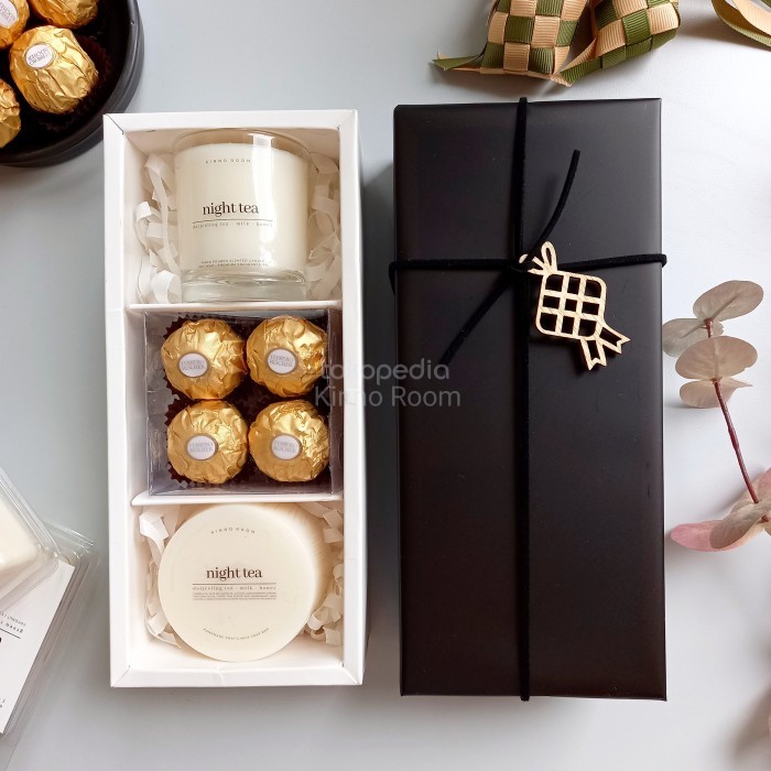 

Hampers/Parcel Lebaran Idul Fitri Ramadhan - Handmade Candle/Soap - Dilmah