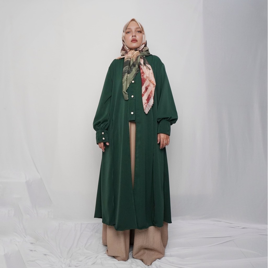 BELYANZA - Haniyah Dress Emerald