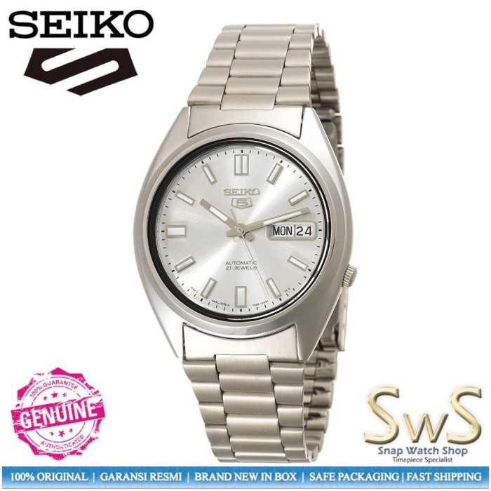 Seiko 5 SNXS73K1 38mm Automatic Silver Dial Stainless Steel Strap