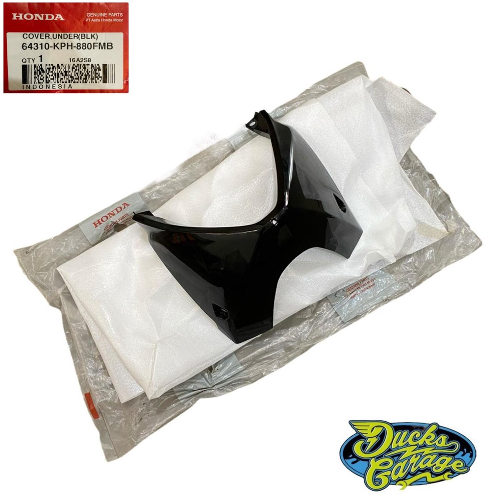 64310-KPH-880FMB Cover Under Tebeng Lumpur Bawah Honda Karisma X Hitam Original