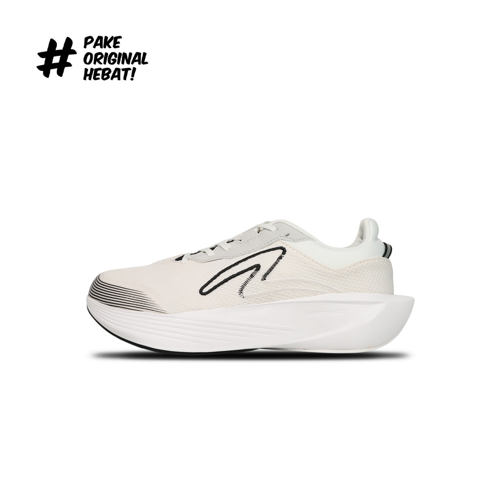 Specs Sepatu Running Atmozphyr - White Assylum/Black