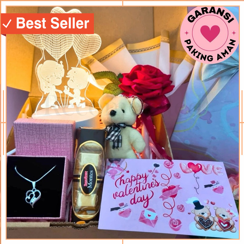 

Hampers Murah Coklat Valentine Pacar Anniversary Unik Lucu Kreatif / Hampers Valentine / Kado Valentine / Hadiah Cewek Romantis