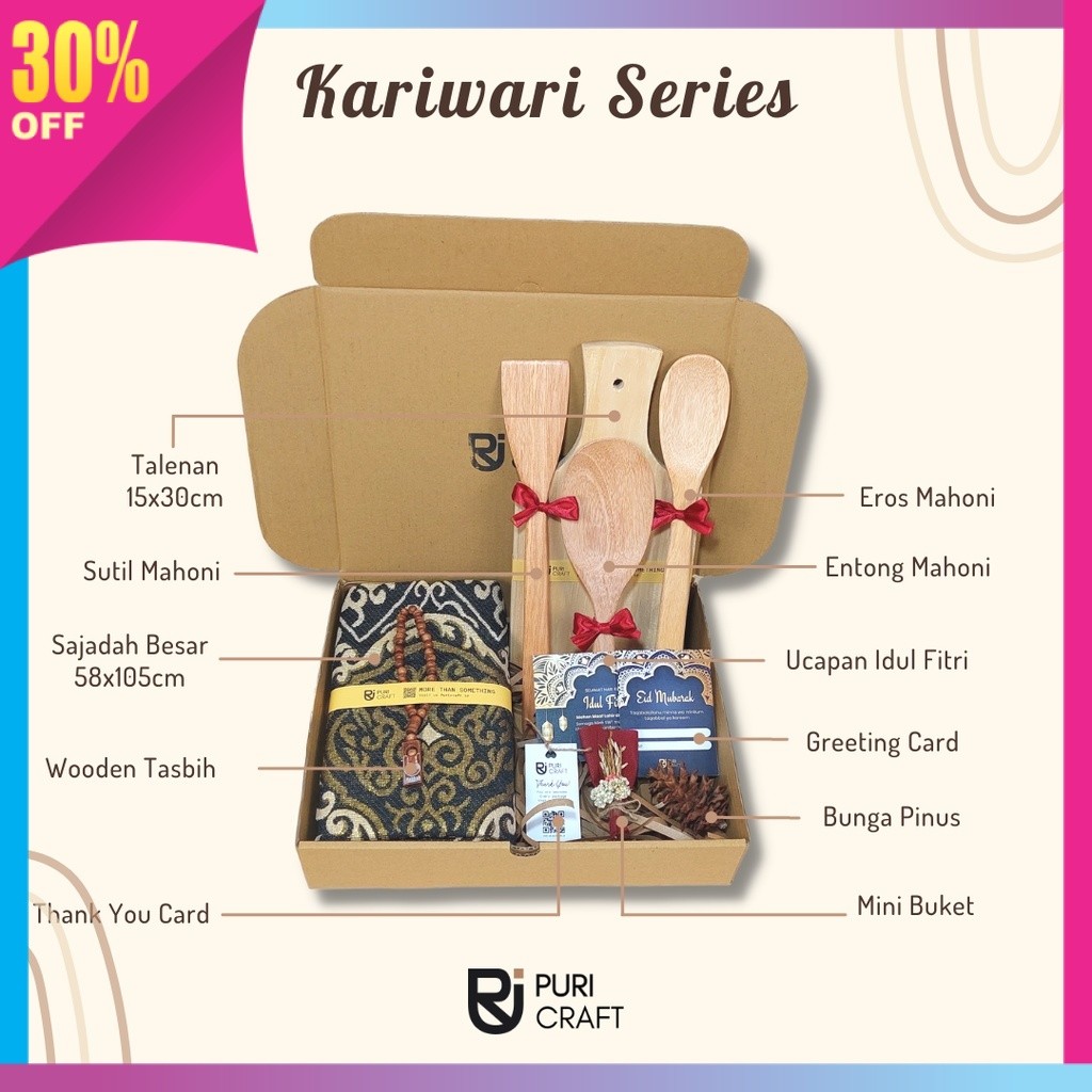 

kado buat pacar gebetan bestie Unik Kreatif Lucu / KARIWARI Series / Hampers Lebaran / Hampers Idul Fitri / Hampers Idul Adha / Hampers Murah / Hampers Kayu / Kado Unik / Kado Sajadah / Hampers Sajadah / Hampers Aesthetic / Hampers Kekinian / Hampers Leba
