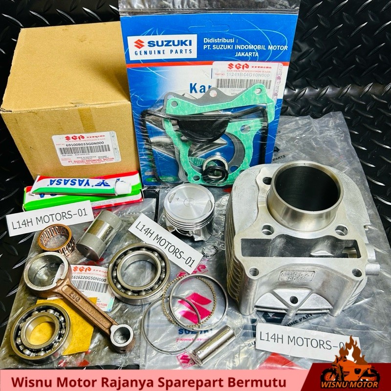 Paket Blok Seher+Stang Seher Suzuki Spin/Skywave/Skydrive