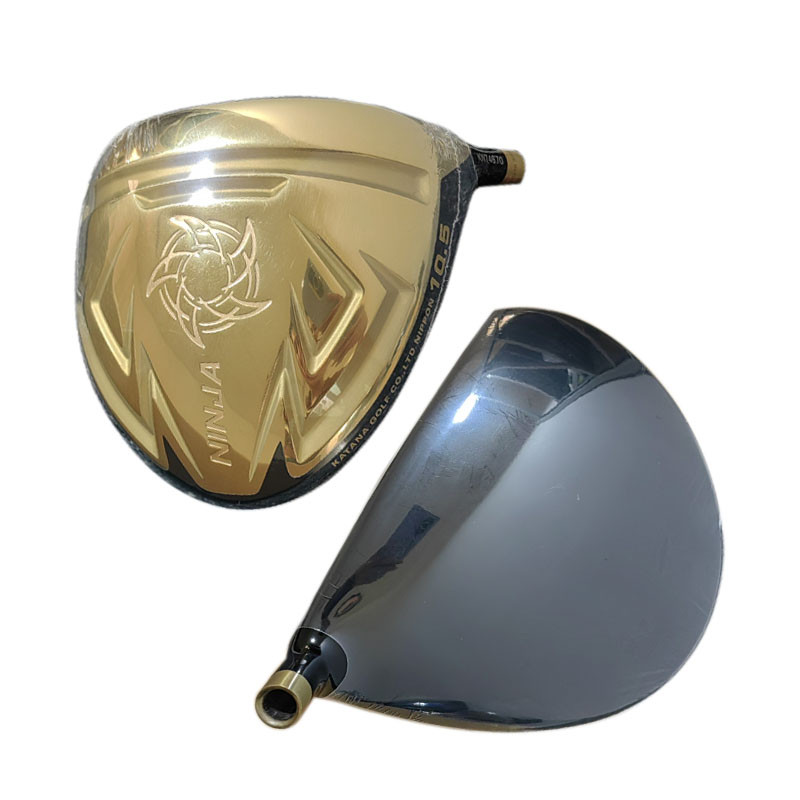 Katana NINJA Golf Driver For Men Hi-COR Driver 9.5 and 10.5 Deg Head Gold Clour Golf  Clubs