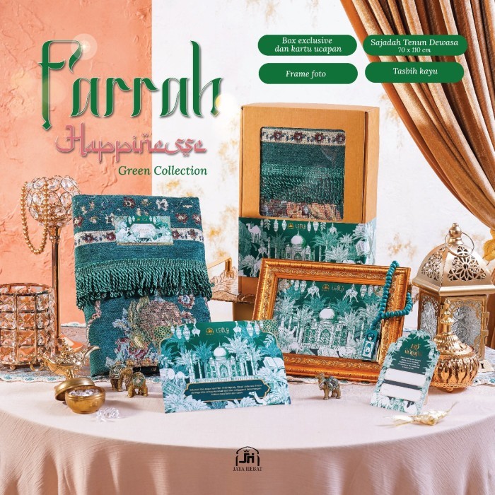

PAKET HAMPERS IDUL FITRI LEBARAN MUSLIM SAJADAH SARUNG BOX BIRU 2 - Farrah Green