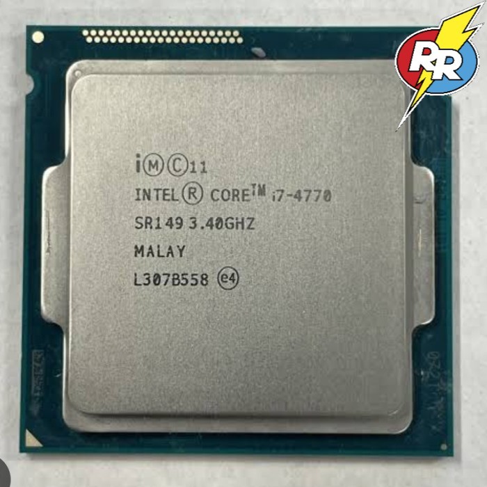 Prosesor PC Intel Core i7 4770 speed 3.40 GHz Socket 1150 gen 4