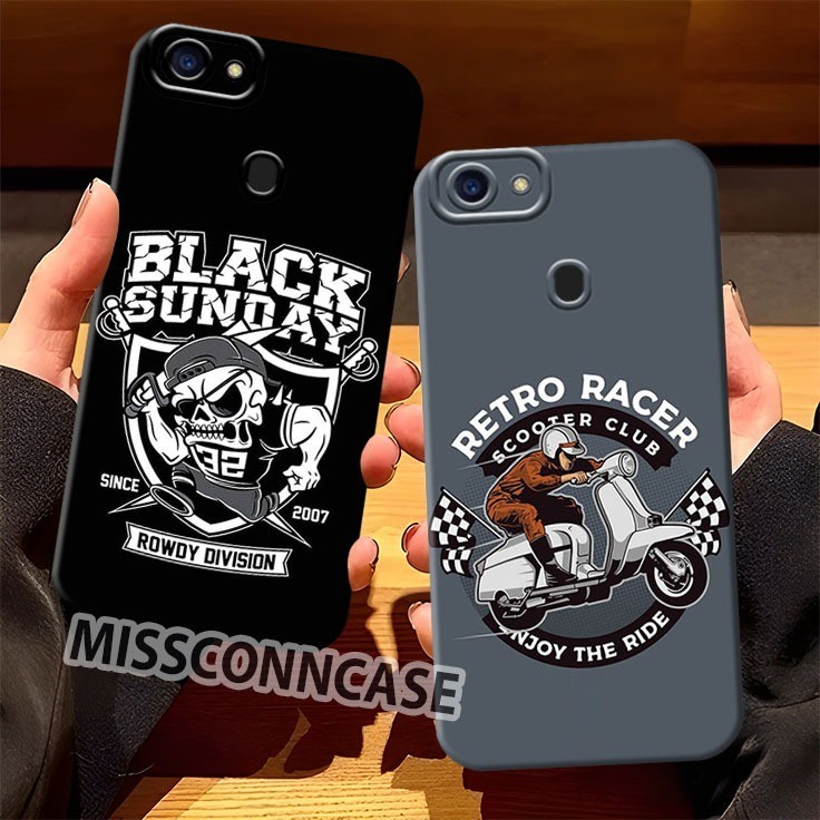 Casing Softcase Oppo F5 Oppo F5 Youth Oppo F9 Oppo F9 Pro Realme 2 Realme 2 Pro - Case Vespa Retro A