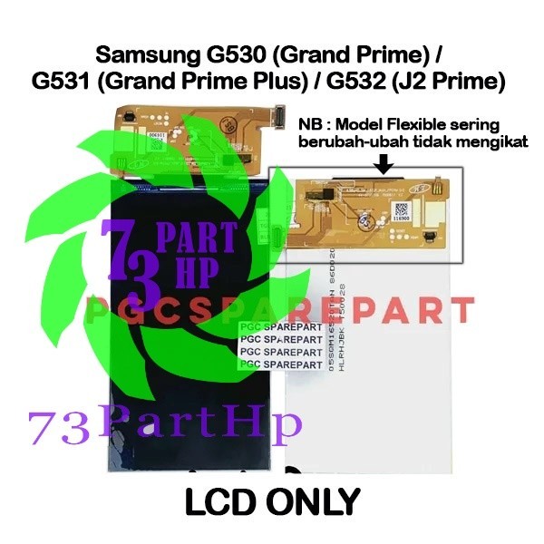 Original LCD Samsung Galaxy G530 / G531 / G532 / Grand Prime / Grand Prime Plus / J2 Prime - LCD SAJ