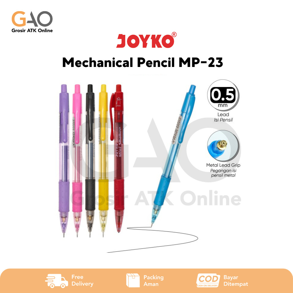 

Mechanical Pencil Joyko Mini Shaker Pensil Mekanik Joyko Mini Shaker MP-23