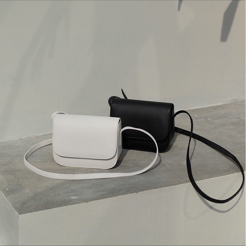 Tas Selempang Wanita Sling Bag Mini Kecil Import Korean Style Kulit Sintetis Wanita Perempuan Cewek 