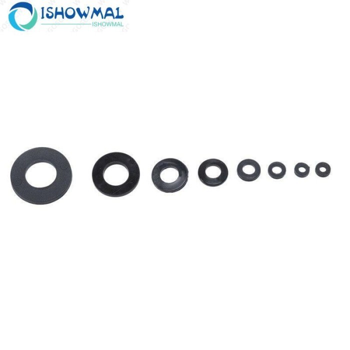 

500x Seal Karet Pipih O-Ring Hose Gasket Karet Lot Mesin Cuci Untuk