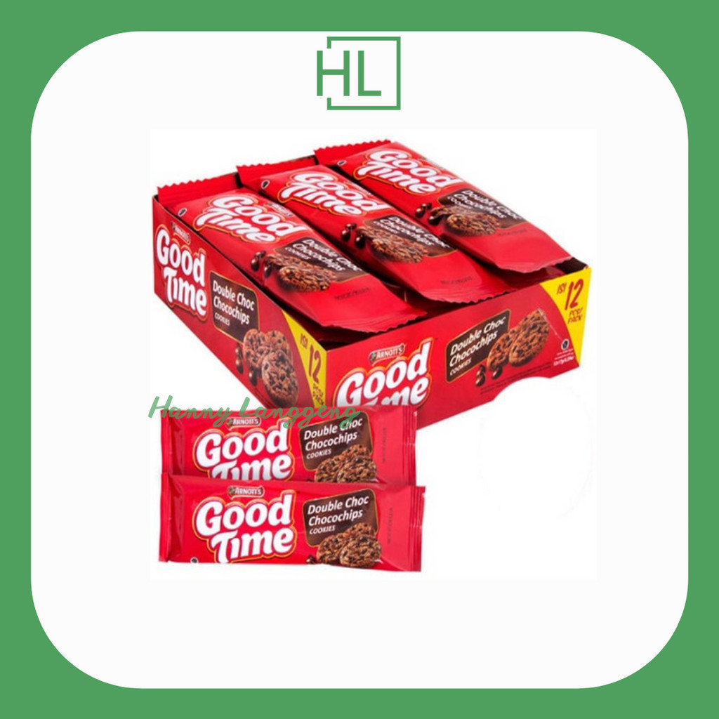 

[HL] Biskuit Good Time Cookies Box Ecer 2000 Isi 12 pcs @26.5gr