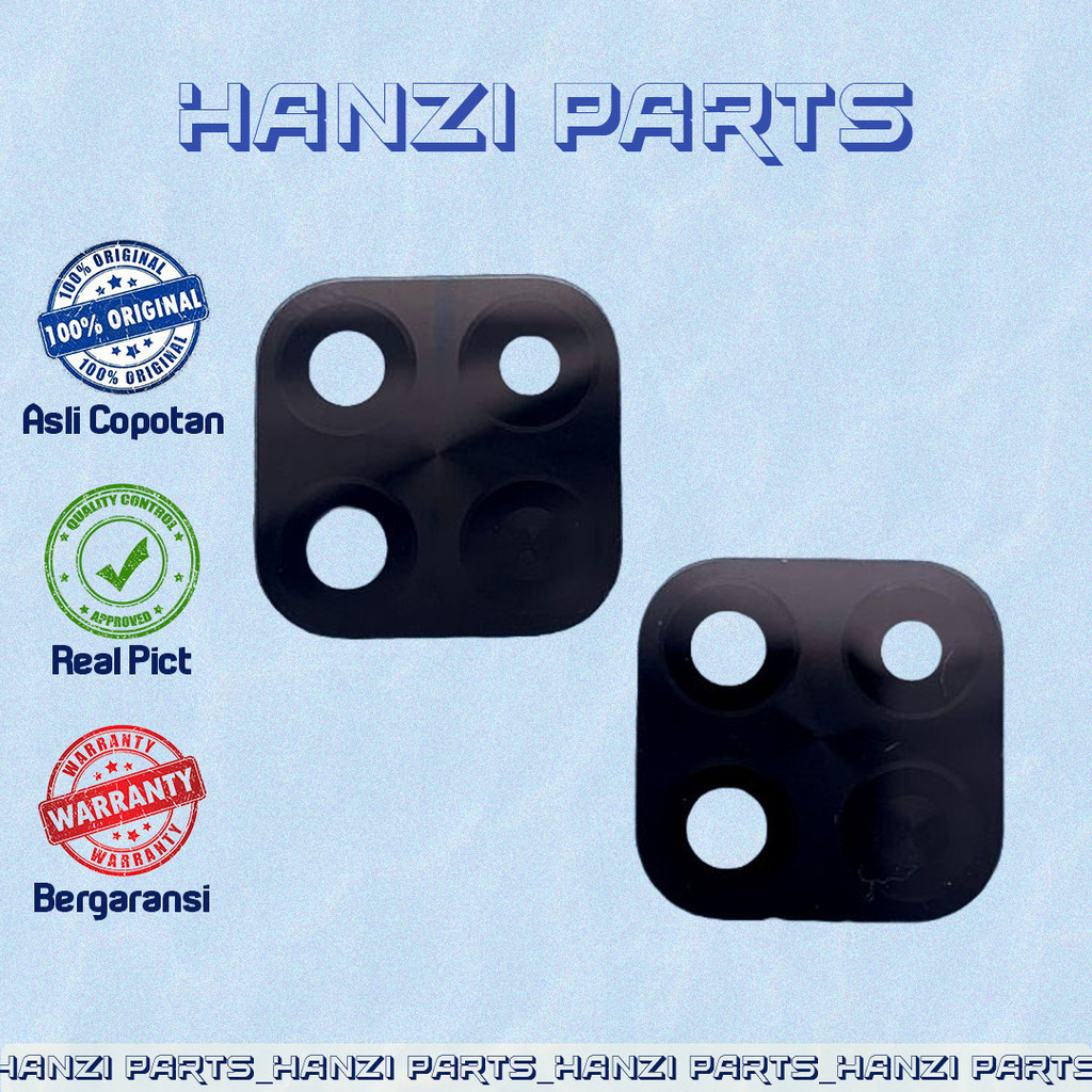 KACA LENSA KAMERA CAMERA BELAKANG XIAOMI REDMI 10A / POCO POCOPHONE C40 ORIGINAL 100% ASLI BARANG CO