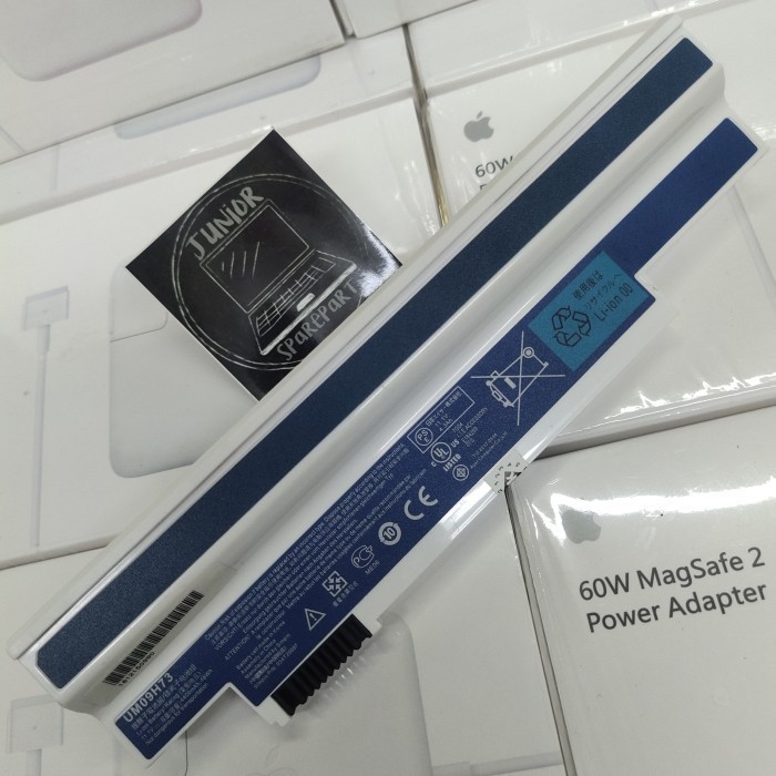 Baterai Ori Laptop Acer Aspire One 532H (Putih)