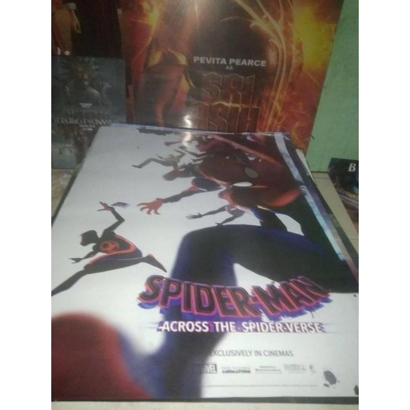 Original Poster Film Bioskop Spiderman Across The Spider Verse Official One Sheet