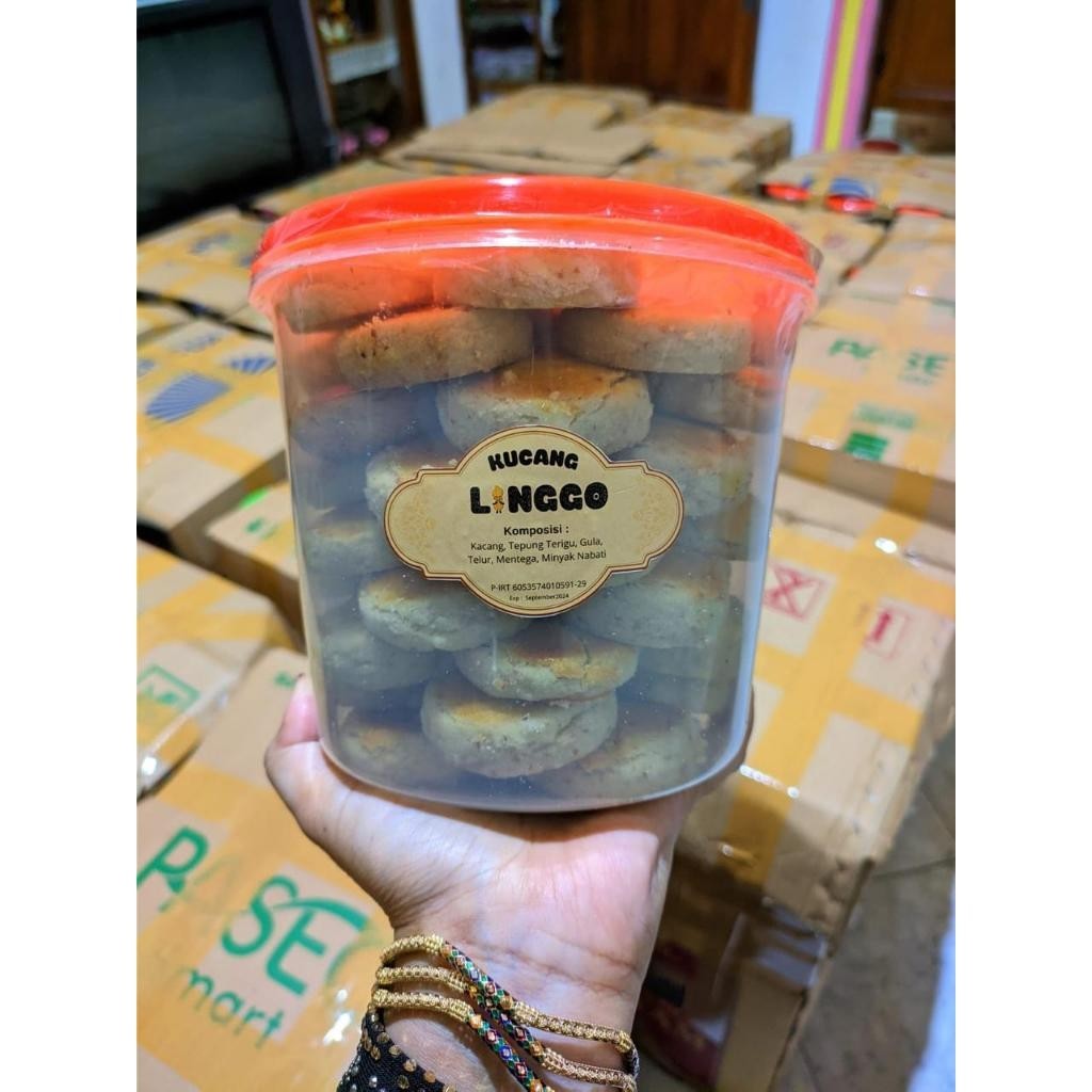 

[1000gr] S092 | KUE KACANG VIRAL || KUE KACANG ASLI 900GRAM