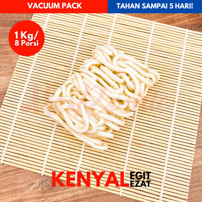 

Vacuum Pack Mie Udon 1 Kg Isi 8 pack X 125 gr