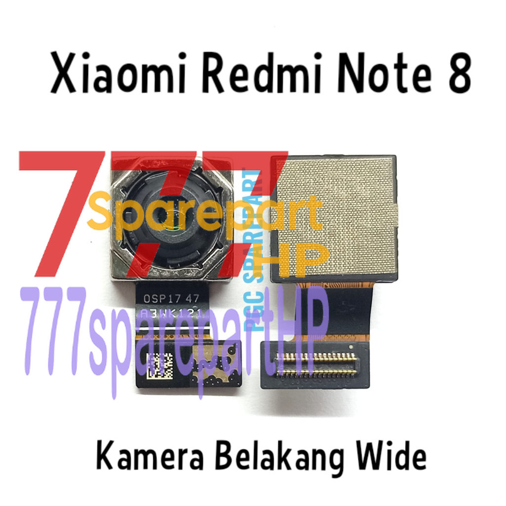 Original Kamera Belakang Wide Xiaomi Redmi Note 8 rn8 - Big Back Real Camera Besar Wide Lebar - 777s