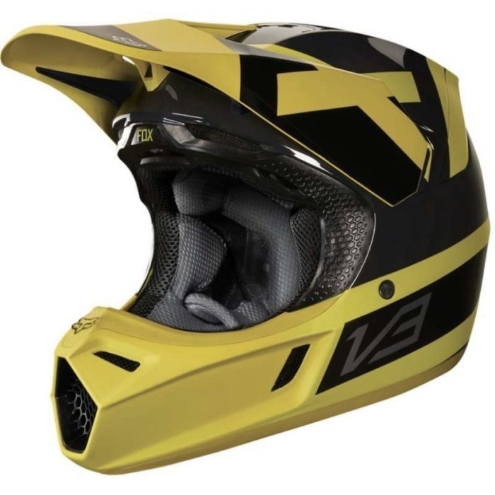 Original Fox V3 Preest Idol Kila HONR ECE Helm Motocross Helmet Trail