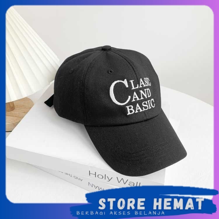 CLASSIC & BASIC - Topi Baseball Topi Pria Topi Wanita