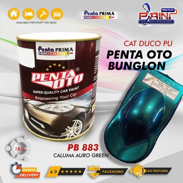 Cat BUNGLON PENTA OTO PB 883 - CALUMA AURO GREEN / Cat Duco PU Bunglon