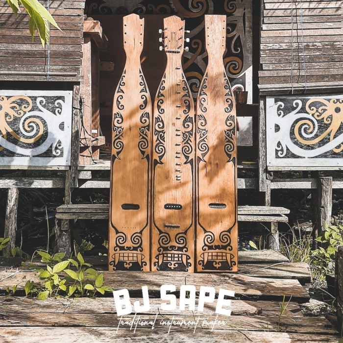 ALAT MUSIK TRADISIONAL SAPE SERI STANDAR