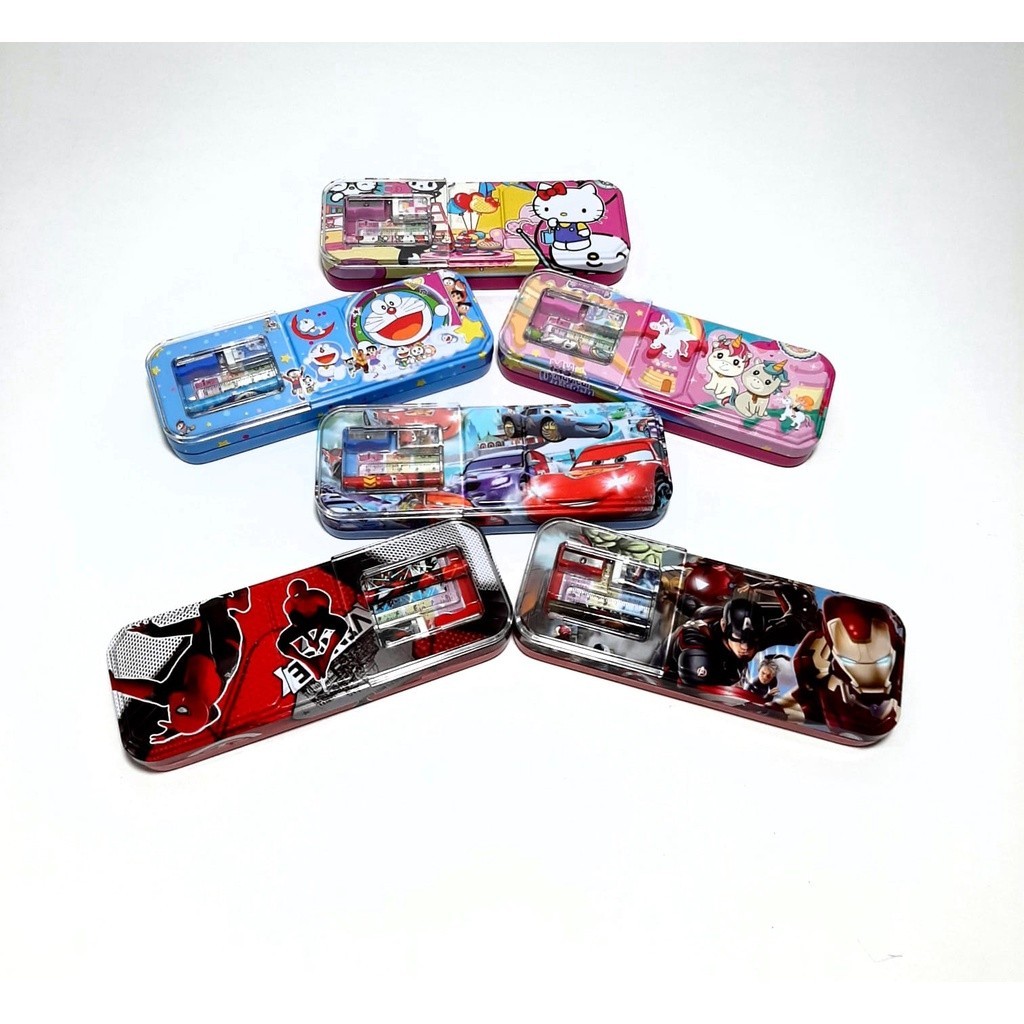 

Harga Grosir ( 1lusin /12 pcs ) Kotak Pensil Motif CC-7100 Plus ISI