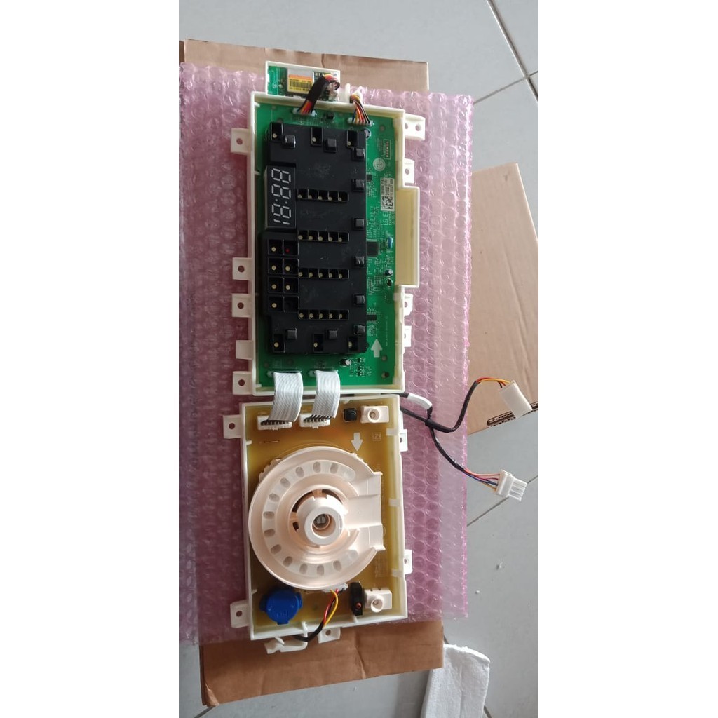 TOMBOL DISPLAY EBR83583102 MESIN CUCI LG FRONT LOADING F2514DTGE F2514 DTGE