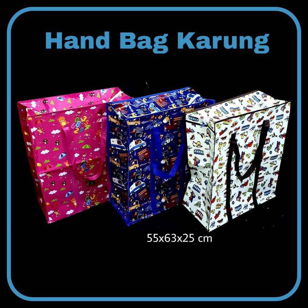 

GG Hand Bag Karung Tegak 55x63x25/Goodie Bag/Tas Serbaguna/Tas Tenteng/Tas Mudik/Tas Jumbo
