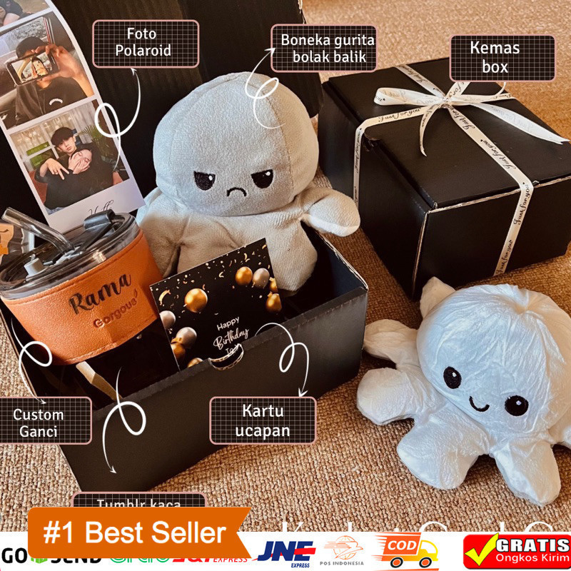 

Gift for him / hampers ultah / hampers Natal / souvenir perpisahan / lebaran/ Kado natal / Kado wisuda / Kado ultah /kado pernikahan / Hampers Natal/ kado cowok / hadiah pacar / kado cewek / kado bestie / hadiah ulang tahun