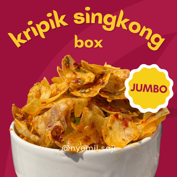 

Sale Kripik Singkong Box 175 gram BY Nyemilsaji - pedas daunjeruk