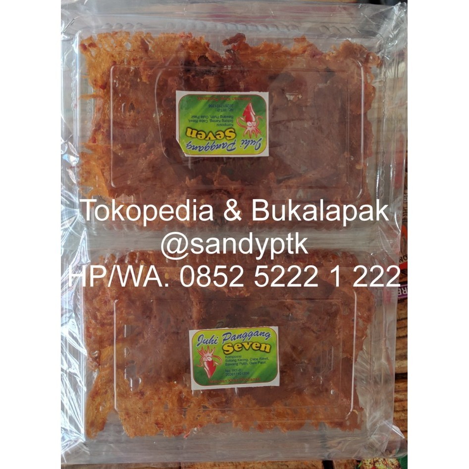 

Sale Sotong Juhi Panggang - Cumi Pangkong Seven khas Pontianak