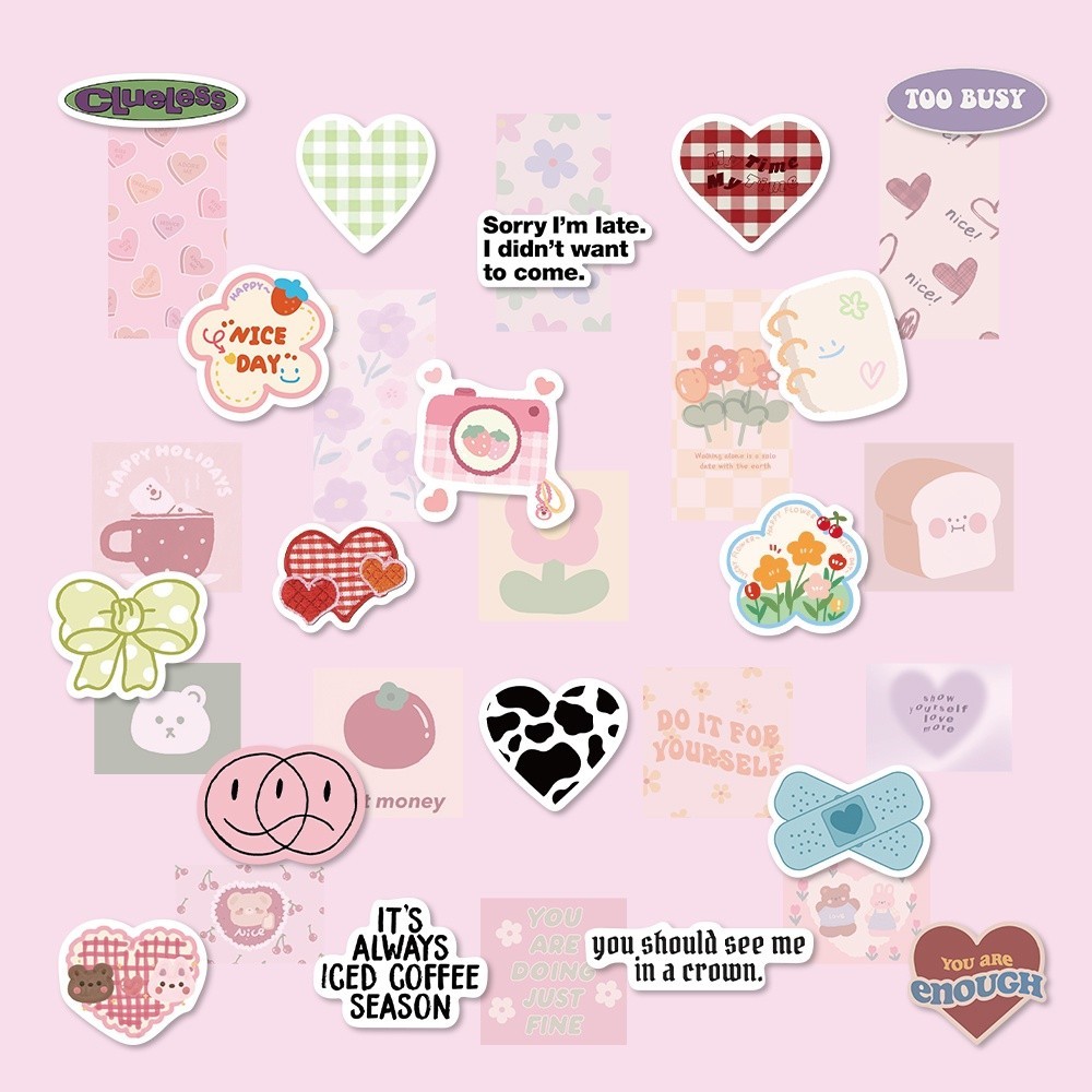 

PROMO25 Pcs Penuh Dicetak Bunga Kecil Berlian Kotak-Kotak Stiker Indah Dihias Tangan Akun Cangkir Air notebook Dekoratif Tahan Air Stiker hello.nuza