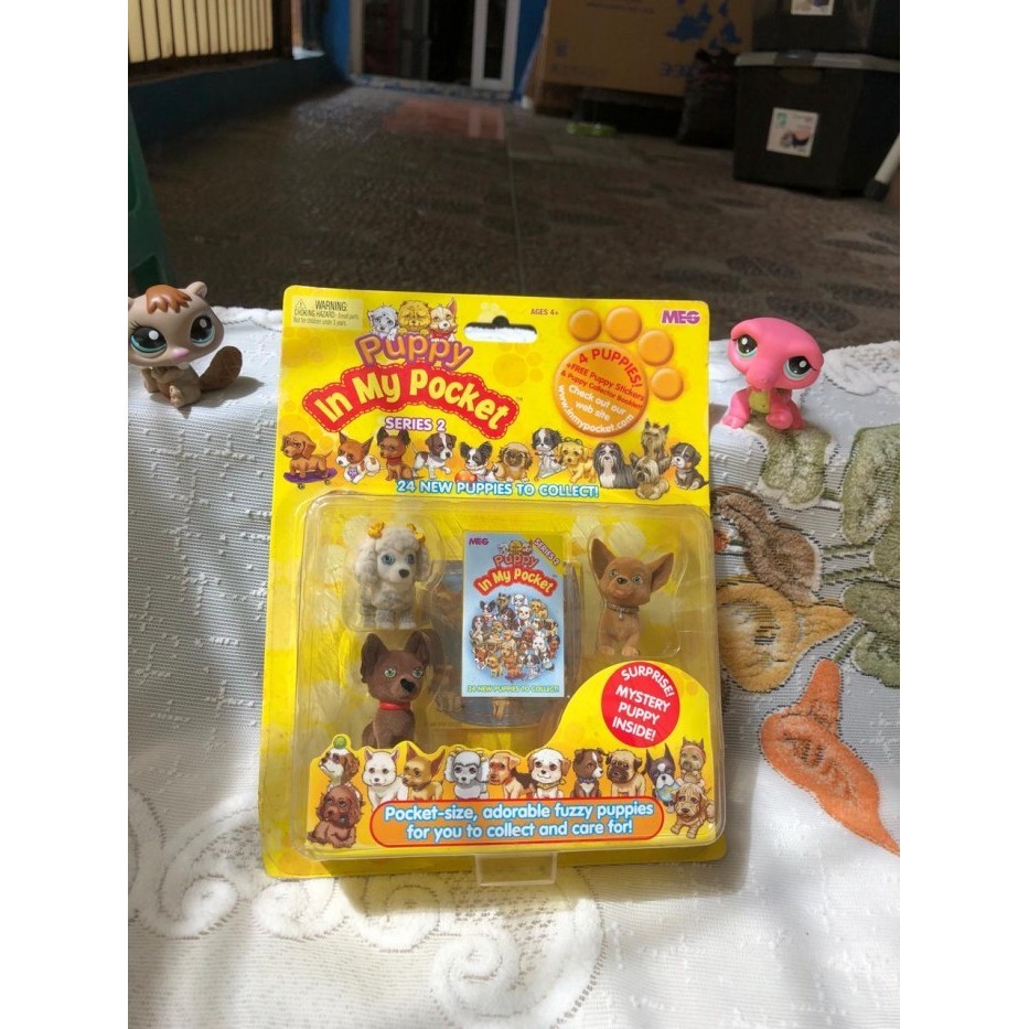 PUPPY IN MY POCKET KOLEKSI MAINAN BONEKA