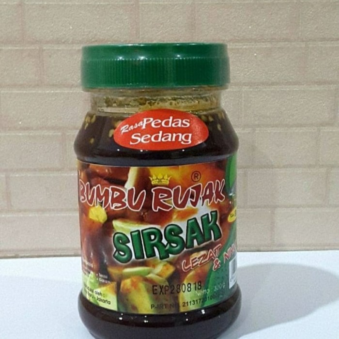 

Bumbu Rujak Sirsak Cap Jurung Khas Binjai - Pedas