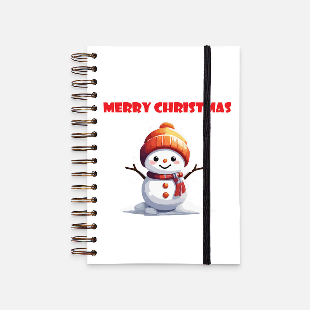 

Hard Cover Notebook Merry Christmas