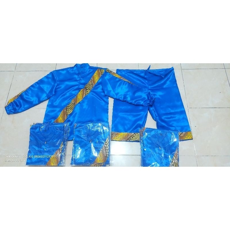 TERBARU  BAJU JARANAN SETELAN / KOSTUM JARANAN SAFITRI / BAJU KUDA LUMPING MOTIF BATIK
