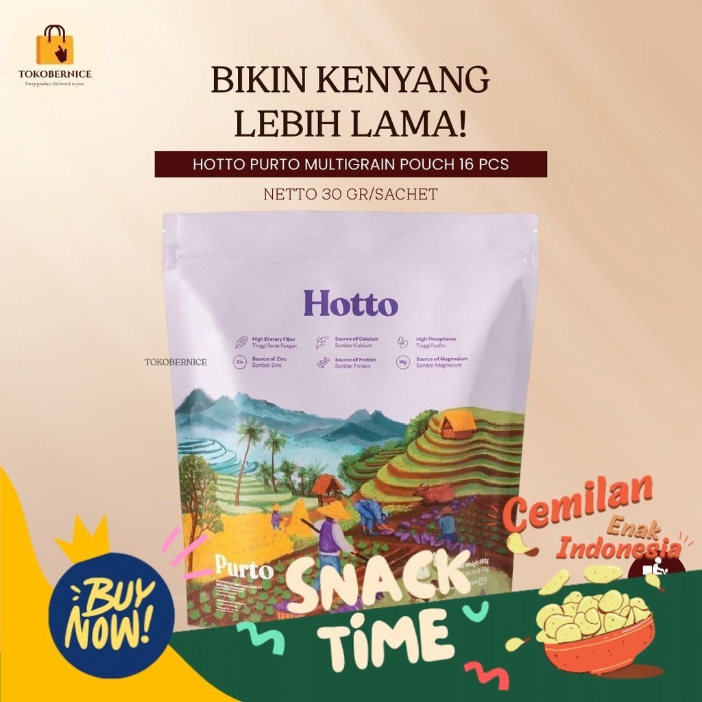 

Special Diskon Hotto Multigrain with Ubi Ungu Minuman Serat Tinggi Rendah Gula Ready Surabaya