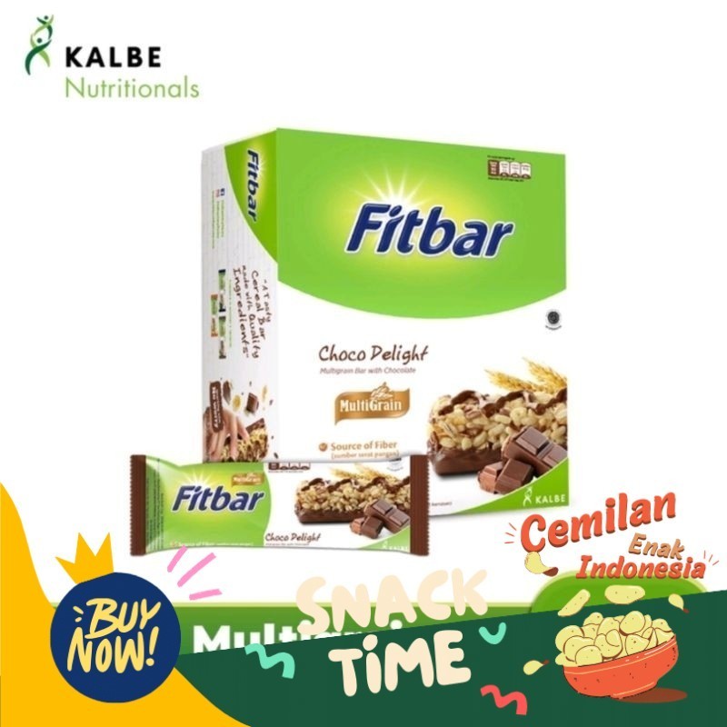 

Special Diskon Fitbar Snack Sehat Rendah Kalori 90 Kalori