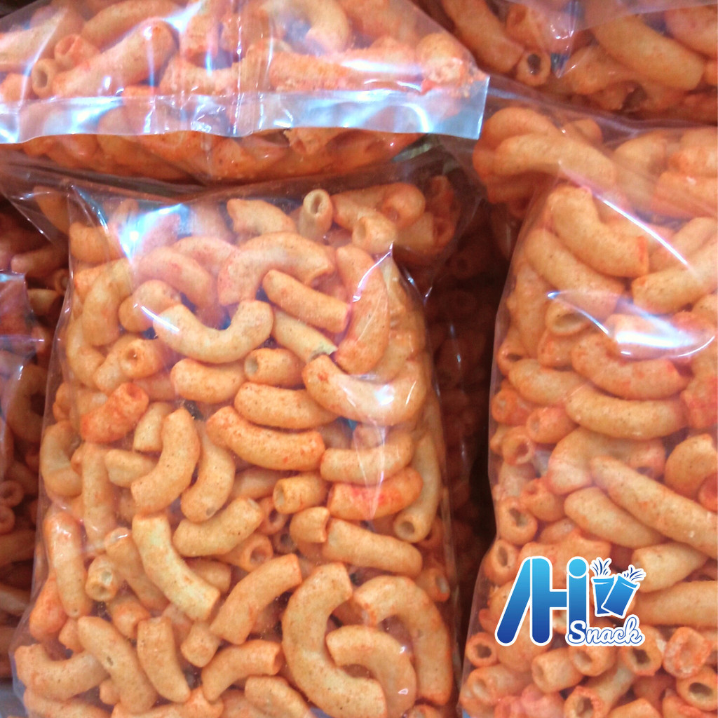 

Camilan RENYAH KERUPUK MAKARONI PEDAS DAN ASIN 200gr / Snack Enak / KERING